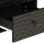 Mesitas de noche 2 uds madera maciza de mango negro 40x33x46 cm de , Mesitas de noche - Ref: Foro24-356818, Precio: 92,15 €, ...