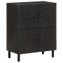 Aparador madera maciza de mango negro 60x33x75 cm de , Aparadores - Ref: Foro24-356845, Precio: 148,66 €, Descuento: %