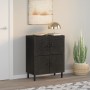 Aparador madera maciza de mango negro 60x33x75 cm de , Aparadores - Ref: Foro24-356845, Precio: 148,66 €, Descuento: %