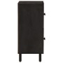 Aparador madera maciza de mango negro 60x33x75 cm de , Aparadores - Ref: Foro24-356845, Precio: 148,66 €, Descuento: %