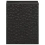 Armario de baño de pared madera maciza mango negro 38x33x48 cm de , Tocadores de baño - Ref: Foro24-356839, Precio: 84,58 €, ...