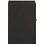 Armario de baño de pared madera maciza mango negro 38x33x48 cm de , Tocadores de baño - Ref: Foro24-356839, Precio: 84,58 €, ...