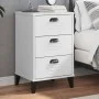 Mesita de noche VIKEN madera de ingeniería blanca de , Mesitas de noche - Ref: Foro24-374911, Precio: 64,87 €, Descuento: %