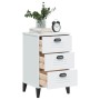Mesita de noche VIKEN madera de ingeniería blanca de , Mesitas de noche - Ref: Foro24-374911, Precio: 65,63 €, Descuento: %
