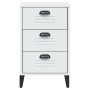 Mesita de noche VIKEN madera de ingeniería blanca de , Mesitas de noche - Ref: Foro24-374911, Precio: 65,63 €, Descuento: %