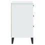 Mesita de noche VIKEN madera de ingeniería blanca de , Mesitas de noche - Ref: Foro24-374911, Precio: 64,87 €, Descuento: %