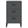 Mesita de noche VIKEN madera de ingeniería gris antracita de , Mesitas de noche - Ref: Foro24-374913, Precio: 85,72 €, Descue...