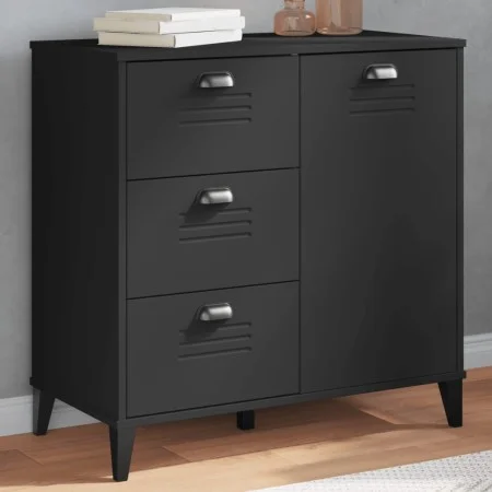 Aparador VIKEN madera de ingeniería negro 80x40x80 cm de , Aparadores - Ref: Foro24-374939, Precio: 154,13 €, Descuento: %
