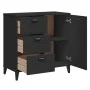 Aparador VIKEN madera de ingeniería negro 80x40x80 cm de , Aparadores - Ref: Foro24-374939, Precio: 154,13 €, Descuento: %