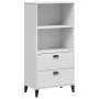Librería VIKEN madera de ingeniería blanco 60x35x123 cm de , Librerías y estanterías - Ref: Foro24-374947, Precio: 130,85 €, ...