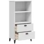 Librería VIKEN madera de ingeniería blanco 60x35x123 cm de , Librerías y estanterías - Ref: Foro24-374947, Precio: 130,85 €, ...