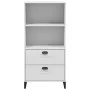 Librería VIKEN madera de ingeniería blanco 60x35x123 cm de , Librerías y estanterías - Ref: Foro24-374947, Precio: 130,85 €, ...
