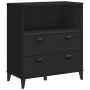 Librería VIKEN madera de ingeniería negro 80x40x90 cm de , Librerías y estanterías - Ref: Foro24-374945, Precio: 145,15 €, De...