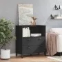 Librería VIKEN madera de ingeniería negro 80x40x90 cm de , Librerías y estanterías - Ref: Foro24-374945, Precio: 145,15 €, De...
