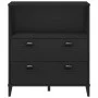 Librería VIKEN madera de ingeniería negro 80x40x90 cm de , Librerías y estanterías - Ref: Foro24-374945, Precio: 145,15 €, De...