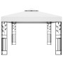 Cenador con doble techo blanco 3x4 m de vidaXL, Carpas y cenadores - Ref: Foro24-48030, Precio: 265,17 €, Descuento: %