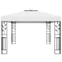 Cenador con doble techo blanco 3x4 m de vidaXL, Carpas y cenadores - Ref: Foro24-48030, Precio: 260,76 €, Descuento: %