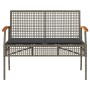Set de muebles de jardín 4 pzas y cojines ratán sintético gris de , Conjuntos de jardín - Ref: Foro24-366267, Precio: 196,59 ...