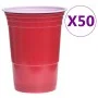 Juego de Beer Pong plástico 0,5 L de vidaXL, Beer Pong - Ref: Foro24-48189, Precio: 33,59 €, Descuento: %