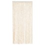 Cortina antimoscas chenilla beige y blanco 56x185 cm de , Mosquiteras para ventanas - Ref: Foro24-377339, Precio: 36,68 €, De...