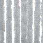 Cortina antimoscas chenilla gris 100x220 cm de , Mosquiteras para ventanas - Ref: Foro24-377351, Precio: 59,12 €, Descuento: %