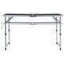 Mesa de camping plegable aluminio gris 120x60 cm de vidaXL, Mobiliario de camping - Ref: Foro24-48173, Precio: 55,93 €, Descu...