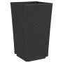 Jardineras 2 unidades PP negro 32,5x32,5x57 cm de , Maceteros y jardineras - Ref: Foro24-367848, Precio: 80,16 €, Descuento: %