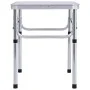 Mesa de camping plegable aluminio blanco 60x45 cm de vidaXL, Mobiliario de camping - Ref: Foro24-48178, Precio: 33,06 €, Desc...