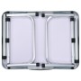Mesa de camping plegable aluminio blanco 60x45 cm de vidaXL, Mobiliario de camping - Ref: Foro24-48178, Precio: 33,67 €, Desc...