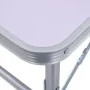 Mesa de camping plegable aluminio blanco 60x45 cm de vidaXL, Mobiliario de camping - Ref: Foro24-48178, Precio: 33,06 €, Desc...