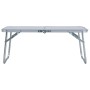 Mesa de camping plegable aluminio blanca 60x40 cm de vidaXL, Mobiliario de camping - Ref: Foro24-48185, Precio: 23,58 €, Desc...