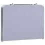 Mesa de camping plegable aluminio blanca 60x40 cm de vidaXL, Mobiliario de camping - Ref: Foro24-48185, Precio: 24,53 €, Desc...