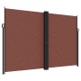 Toldo lateral retráctil marrón 220x600 cm de , Sombrillas - Ref: Foro24-4004869, Precio: 178,28 €, Descuento: %