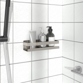 Estante de ducha acero inoxidable cepillado 304 23x6,5x6 cm de , Estanterías - Ref: Foro24-4004906, Precio: 20,09 €, Descuent...