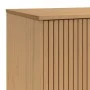 Aparador OLDEN madera maciza pino gris y marrón 114x43x73,5 cm de , Aparadores - Ref: Foro24-358598, Precio: 167,43 €, Descue...