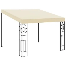 Cenador con montaje en la pared crema 3x3x2,5 m de vidaXL, Carpas y cenadores - Ref: Foro24-47997, Precio: 220,21 €, Descuent...