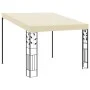 Cenador con montaje en la pared crema 3x3x2,5 m de vidaXL, Carpas y cenadores - Ref: Foro24-47997, Precio: 220,21 €, Descuent...