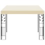 Cenador con montaje en la pared crema 3x3x2,5 m de vidaXL, Carpas y cenadores - Ref: Foro24-47997, Precio: 224,41 €, Descuent...