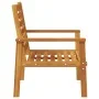 Sillón de jardín 2 unidades madera maciza acacia 66,5x65x81 cm de , Sillas de jardín - Ref: Foro24-366374, Precio: 131,70 €, ...