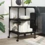 Soporte de impresora 3 niveles madera negro 50x41x75 cm de , Soportes para impresoras - Ref: Foro24-842286, Precio: 58,69 €, ...