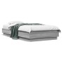 Estructura de cama madera de ingeniería gris Sonoma 90x190 cm de , Camas y somieres - Ref: Foro24-839635, Precio: 88,04 €, De...