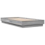 Estructura de cama madera de ingeniería gris Sonoma 90x190 cm de , Camas y somieres - Ref: Foro24-839635, Precio: 88,04 €, De...