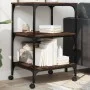 Soporte de impresora 3 niveles marrón roble 50x41x75 cm de , Soportes para impresoras - Ref: Foro24-842290, Precio: 48,39 €, ...