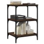 Soporte de impresora 3 niveles marrón roble 50x41x75 cm de , Soportes para impresoras - Ref: Foro24-842290, Precio: 49,04 €, ...