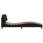 Estructura de cama con cabecero cuero sintético negro 80x200 cm de , Camas y somieres - Ref: Foro24-3207960, Precio: 151,23 €...