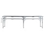 Mesa de beer pong plegable negro 240 cm de vidaXL, Mesas de beer pong - Ref: Foro24-48188, Precio: 112,11 €, Descuento: %