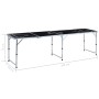 Mesa de beer pong plegable negro 240 cm de vidaXL, Mesas de beer pong - Ref: Foro24-48188, Precio: 112,11 €, Descuento: %