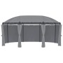 Cenador con cortinas gris antracita 520x349x255 cm de vidaXL, Carpas y cenadores - Ref: Foro24-48035, Precio: 401,43 €, Descu...