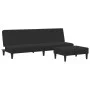 2-Sitzer-Schlafsofa mit schwarzem Samthocker von , Sofas - Ref: Foro24-3216234, Preis: 315,08 €, Rabatt: %