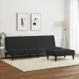 2-Sitzer-Schlafsofa mit schwarzem Samthocker von , Sofas - Ref: Foro24-3216234, Preis: 315,08 €, Rabatt: %